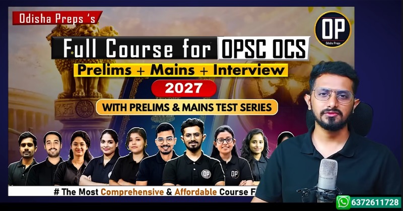 Odisha Preps OPSC OCS Course Preview